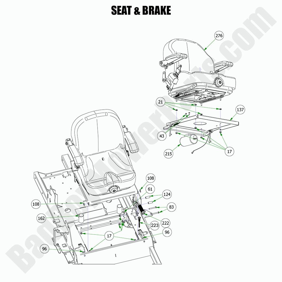 2022 Renegade - Gas Seat & Brake